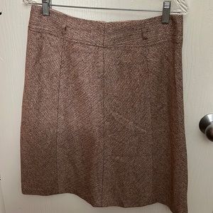 Pink and brown Ann Taylor Women’s size 6 skirt